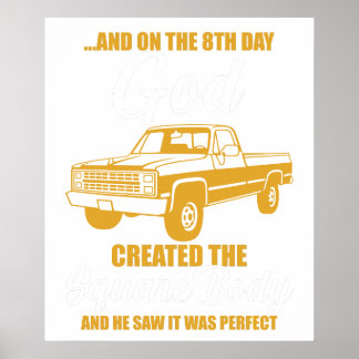 Poster et le jour de la vintageth dieu a créé le bo carré