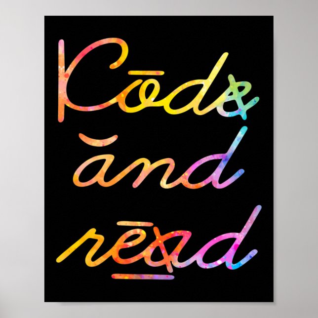 Poster Et Lisez La Sensibilisation À La Dyslexie (Devant)