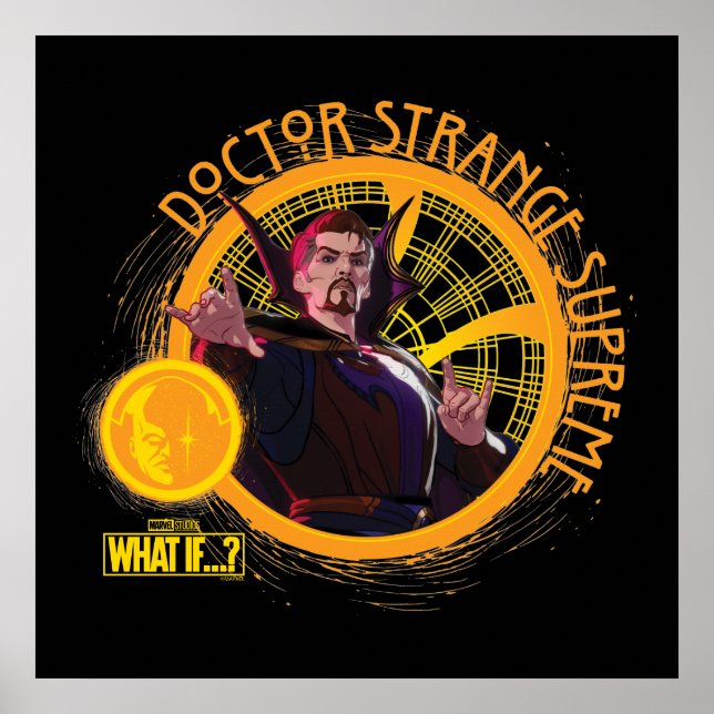 Poster Et Si... ? | Docteur Strange Supreme (Devant)