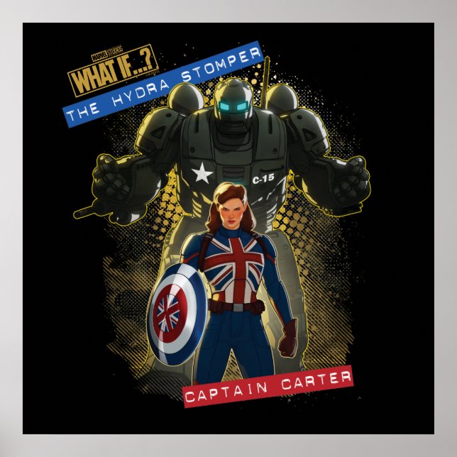 Poster Et Si... ? | Hydra Stomper & Capitaine Carter (Devant)