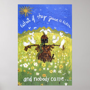 Poster Et s'ils faisaient la guerre et que personne ne ve