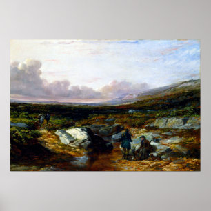 Poster Étalage de cerfs en Ecosse Se préparer Dépêche 185