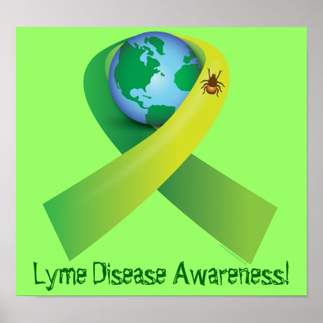 Poster Étaler Lyme autour du mot (Devant)