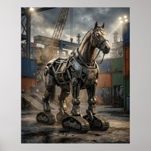 Poster Étalon Renforcé Course