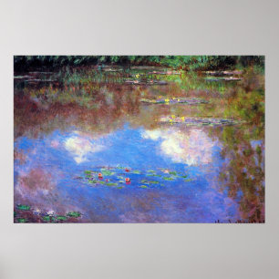 Poster Étang de nénuphars par Claude Monet, Beaux-arts Vi