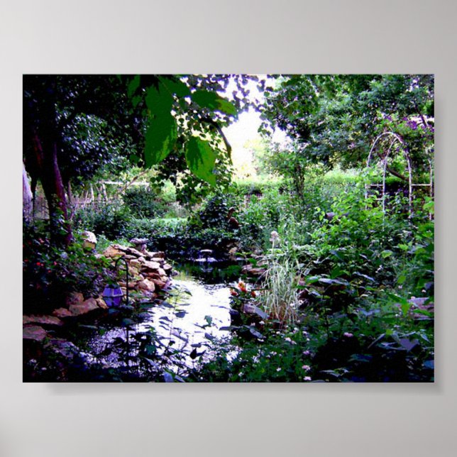 Poster Étanjardin (Devant)