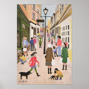 Poster Étapes de Noël Bristol 1989