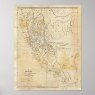 Poster État de la Californie