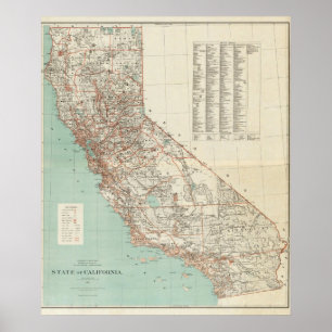 Poster État de la Californie 2