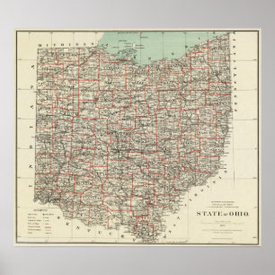 Poster État de l'Ohio