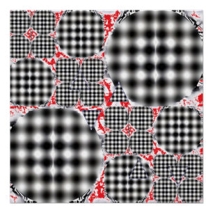 Poster État soufflé de la démocratie américaine