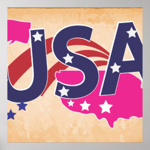 Poster États-Unis