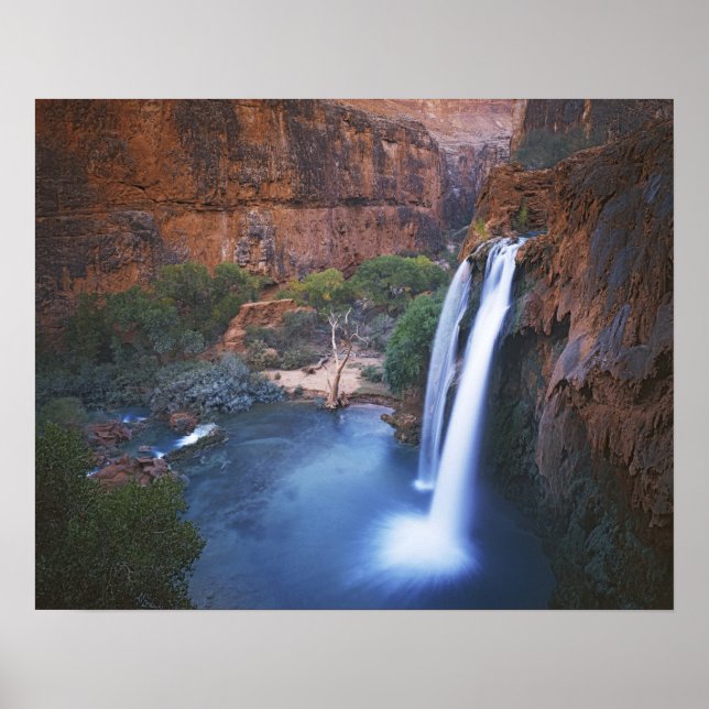 Poster États-Unis, Arizona, Grand Canyon, Chutes Havasu (Devant)