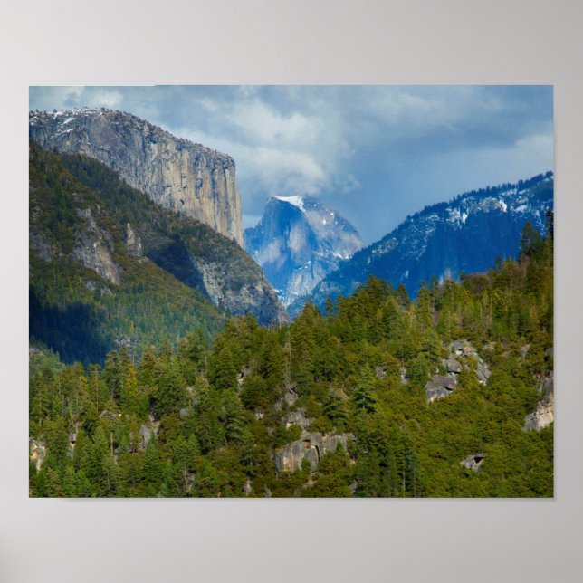 Poster États-Unis, Californie. View of Half Dome In Yosem (Devant)