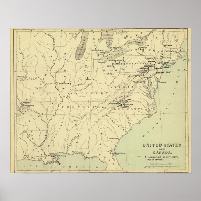 Poster États-Unis, Canada (Devant)