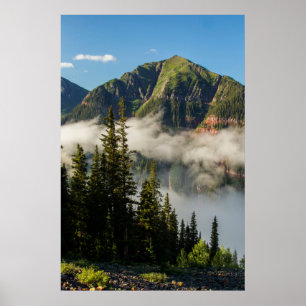 Poster États-Unis, Colorado, Montagnes de San Juan. Éclai