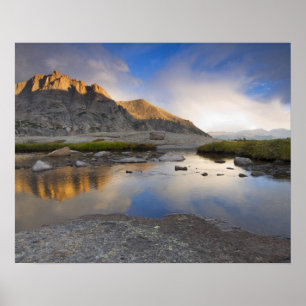 Poster États-Unis, Colorado, Rocky Mountain NP.
