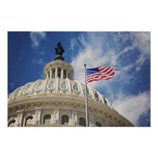Poster États-Unis, Columbia, Washington DC, Capitol Build