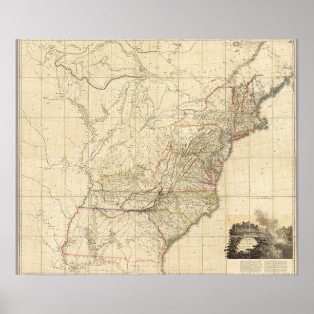 Poster États-Unis D'Amérique Du Nord 2 (Devant)