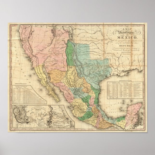 Poster États-Unis et Mexique (Devant)