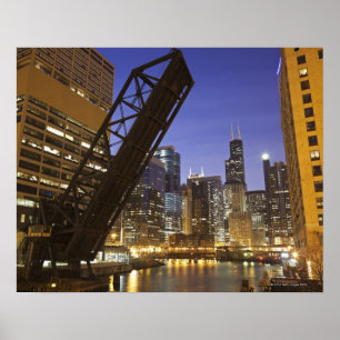 Poster États-Unis, Illinois, Chicago, Chicago