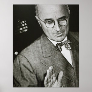 Poster États-Unis, Missouri, Independence, Truman Préside