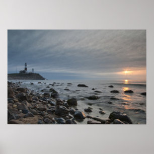 Poster États-Unis, New York, East Hampton. Montauk Point