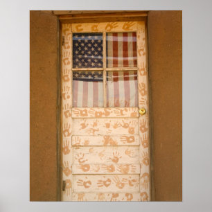 Poster États-Unis, Nouveau-Mexique, Taos : Taos Indian Pu