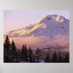 Poster États-Unis, Oregon, Forêt nationale de Deschutes, 