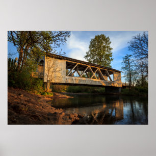 Poster États-Unis, Oregon, Scio, Larwood Wayside, Larwood