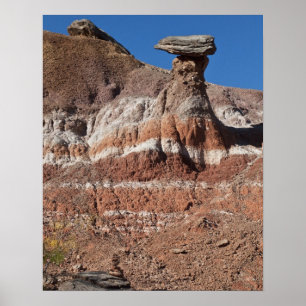 Poster États-Unis, Texas, Panhandle, Hoodoo