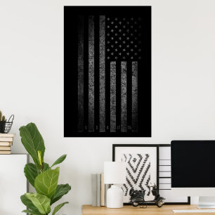 Poster États-Unis Texte désorganisé Vintage Grunge Americ