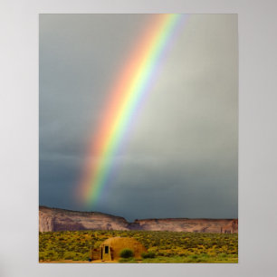 Poster États-Unis, Utah, Parc tribal navajo de Monument V