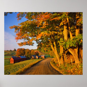 Poster États-Unis, Vermont, South Woodstock