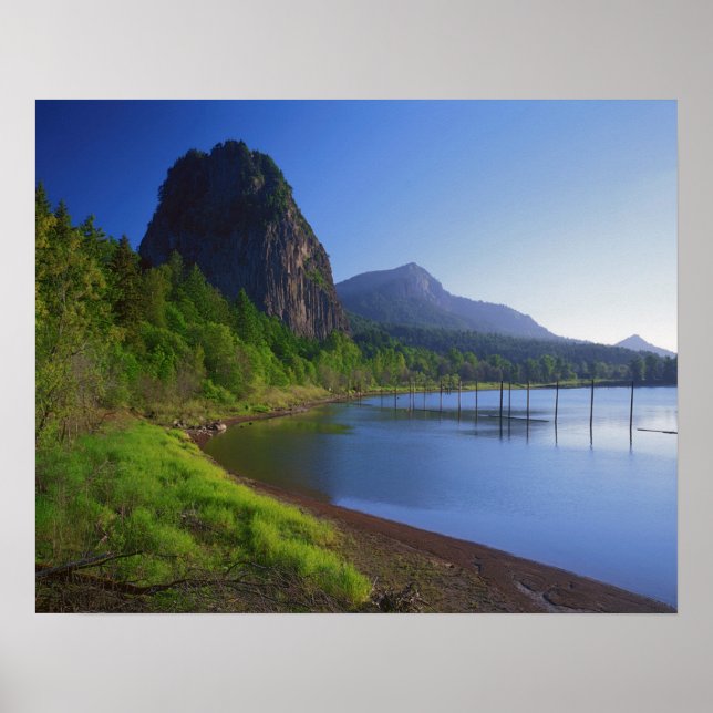 Poster États-Unis, Washington, Beacon Rock State Park, Be (Devant)