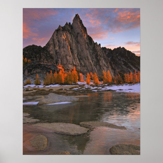 Poster États-Unis, Washington, Cascade Mountains. Prusik  (Devant)