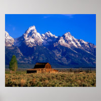 États-Unis, Wyoming, Parc national de Grand Teton,