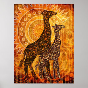 Poster Été africain