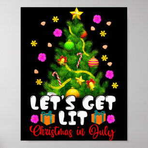 Poster Été Allumons Noël En Juillet Trocal Chris