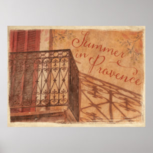 Poster Été dans le cru de Français de pays de la Provence