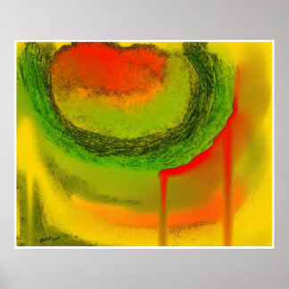 Poster Eté de pastèque