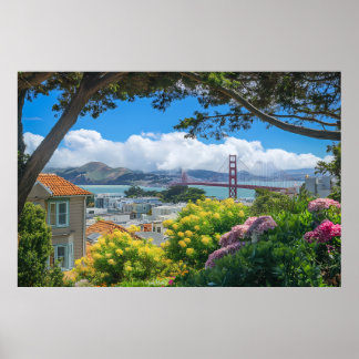 Poster Été de San Francisco