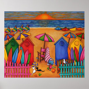 Poster Été délice Imprimer