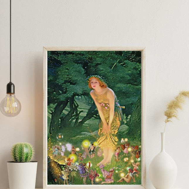 Poster Été enchanté : Fantastique Réimagination (Créateur téléchargé)