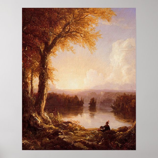 Poster 'Été indien' (Devant)