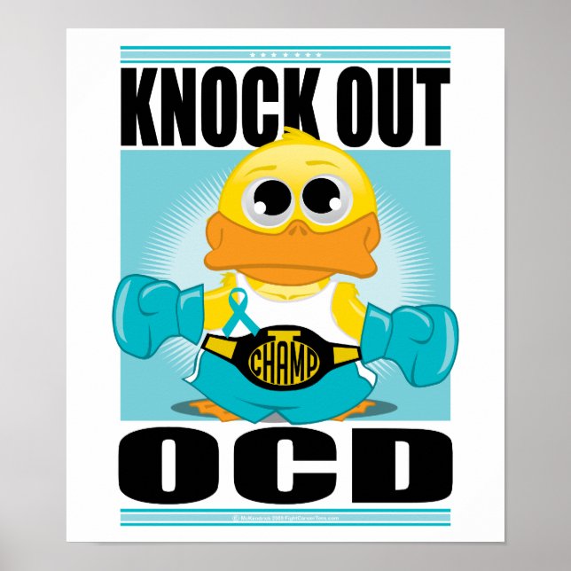 Poster Éteindre l'OCD (Devant)
