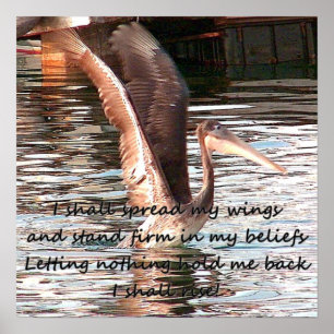 Poster Étendez vos ailes_