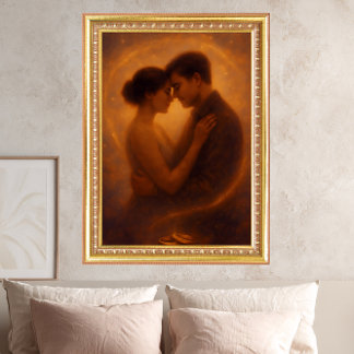 Poster Eternal Embrace – Celestial Romance Art