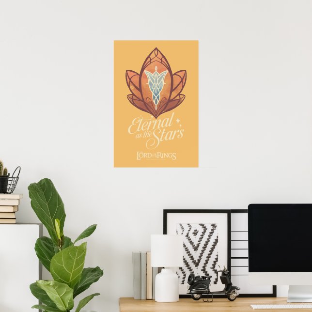 Poster Éternelle comme l'Étoile du Soir Graphique (Bureau à domicile)