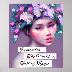 Poster Ethereal Imaginaire Fairytale Art   Jolies femmes